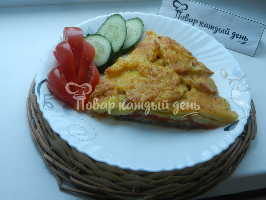Картофельная запеканка с мясом
