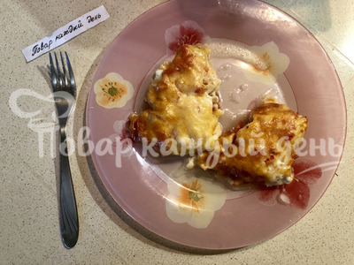 Мясо по французски в духовке из свинины с помидорами