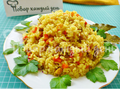 Плов из утки