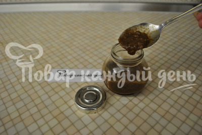 Черный соус