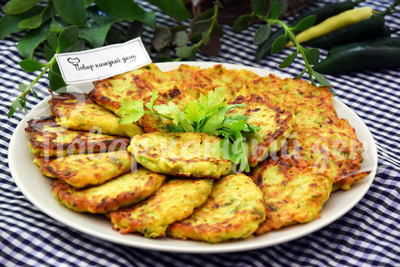 Драники из кабачка