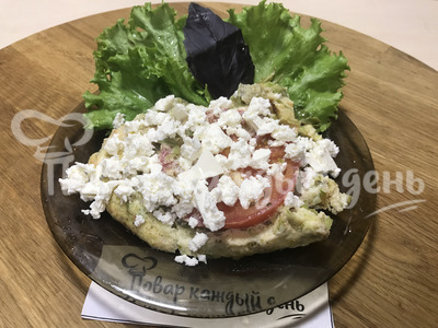 Запеканка из кабачков с сыром и помидорами