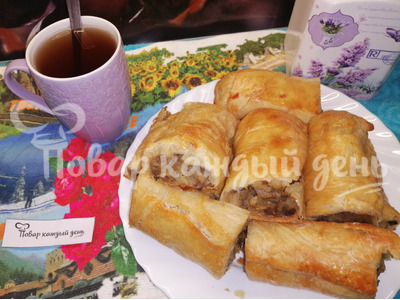 Пирожки с картошкой и грибами