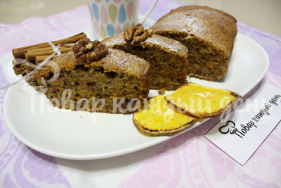 Морковный кекс